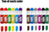 Set 24 Pack SEETOOOGAMES Bingo Daubers Dot Markers - Mixed Colors of - for Toddler Arts and Crafts