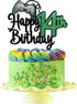 Video Game Happy 14th Birthday Cake Topper, Boy's 14th Birthday Party Supplies, Game On Decoration