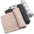 Parker Baby Co. Swaddle Blankets - Pack of 3 of 100% Cotton