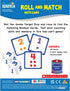 Briarpatch Scholastic Roll and Match Dice and Card Early Learning Game from, for 2 or More Players Ages 6 and Up