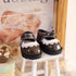 1 15cm 17cm Pair Cute Shoes, Mini PU Leather Princess Shoes Replacement for Doll Accessories, Suitable for Dolls