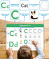 54 3-5, 3 4 5 Preschool Learning Activities Reusable Pages, Tracing Books for Kids Ages Toddler Activities Busy Book