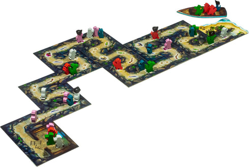 Cartagena Escape Diaries Board Game, Pirate Adventure Strategy Game for Kids and Adults, 2-5 Players