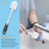 Baby Bottle Brush 2 pack Set - Baby Essentials Bottle Cleaner with Long Handle & Versatile Bottle Brushes for Cleaning - Baby Must Haves Portable Bottle Brush Cleaner - White