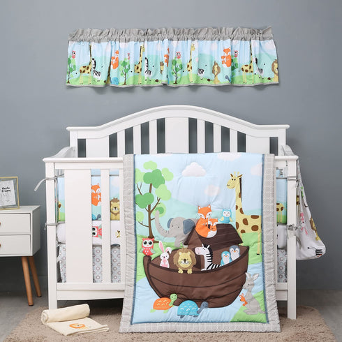 CribMATE 1 PC Animal Pattern Nursery Crib Diaper Stacker Storage Bag Baby Girl Baby Boy Animal Themed Crib Hanging