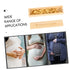 Wooden Pregnancy Test Keepsake Box with Lid Rustic Footprint Design Female Pregnancy Announcement Case Multipurpose