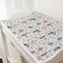 Watercolor Mushroom Forest Changing Pad Covers - Colorful Baby Diaper Change Table Sheets for Boy Girl, 32''x16''