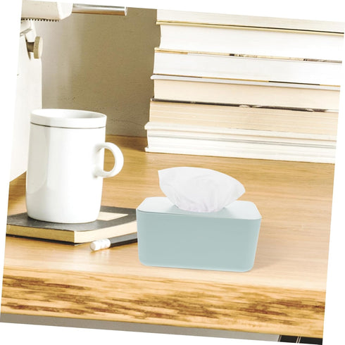 Luxshiny Wipes Dispenser with Sealing Lid Capacity Wipe Holder for Home Car Keeps Wipes Fresh Moist Easy Extraction
