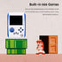 Kid Mini Handheld Retro Games Console, Built-in 666 Classic Games, Portable Video Game Player for Boys Girls