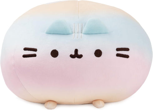 GUND Pusheen Rainbow Round Squisheen Plush, Squishy Stuffed Animal for Ages 8 and Up, 11” Rainbow