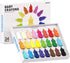 YSNYSN 24 Colors Toddler Crayons Non-Toxic, Unbreakable crayons for toddlers 1-3 -, Easy