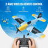 2.4GHZ 3 6-Axis Stabilizer&2 BF-109 VEVOR RC Plane, Channel RC Airplane with Gyro Batteries, Ready to Fly Fighter