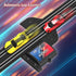 Teslala 32Ft Sets 4 2 6,7,8 Slot Car Race Track Electric Powered Racing Tracks for Boys and Kids ,Dual Racing with High