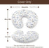 KuphiL10C Plane Theme Cloud Hot Air Balloon Pattern Baby Crib Sheet and Breast-Feeding Nursing Pillow Cover