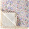 Brenaly Muslin Baby Blanket for Girls, 100% Cotton Crib Blanket for Infant ToddlerLightweight