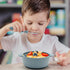 6 Pack Toddler Utensils Set, Kids Silverware with Silicone Handle, 18/8 Stainless Steel Forks and Spoons
