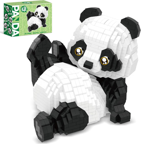 Mini Building Blocks Animals Sets, 1154 PCS Micro Mini Panda Building Toy Bricks for Adults and Kids