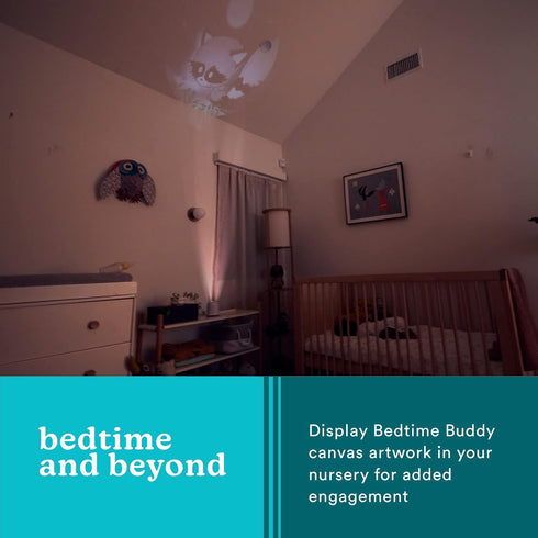 Homedics Sound Machine and Projector with 6 Soothing Sleep Sounds for Baby and Kids, Tilt Projector with 9 Images to