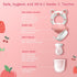 3-24 3 2-Pack Baby Fruit Food Feeder Pacifier - Fresh Food Feeder, Infant Fruit Teething Teether Toy for Months, Pcs