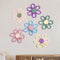 Ripeng 6 Pcs Boho Nursery Decor Flower Daisy Wall Art 6 Inch Woven