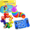 Sensory Toys for Autistic Kids, Autism Squishy Fidget Toys Slug Quiet Fidgets