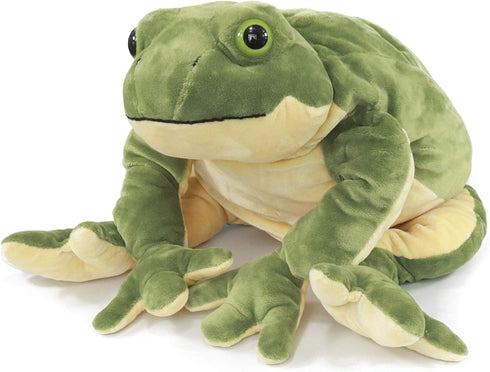 22 Inches Ice King Bear Plush Giant Frog Stuffed Animal Soft Toy, Large, Green