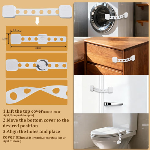 Generic 50 Packs Baby Proof Kit - Safety Locks, Corner Guards, Door Finger Protector, Outlet Covers, Slider Locks