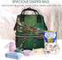 QSMJKLD Backpack Mommy Daypack Jewel dragonfly Diaper Bag with Changing Pad, Pacifier Holder - Multifunction Travel