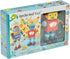 17 Set 3 3+ Tender Leaf Toys - Robot Construction - Pieces Wooden Construction to Build and Stack Robot in Endless