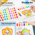 Pack 4, 100 Set 3-5, 4-8, Shuttle Art Paint with Water Coloring Book for Kids, of Sheets Watercolor Paint for Kids Ages