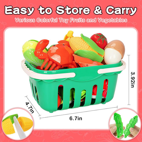 168Pcs Set, Playset Kids Play Kitchen Accessories Toy Pretend Cooking Food with Induction Cooktop, Pot, Pan, Utensils