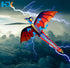 HENGDA KITE Upgrade Classical Dragon Kite, 55"x62" Stereoscopic Easy to Fly for Kids & Adults