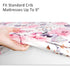2 Pack, 28x 52, Floral Crib Sheets for Baby Girls Fits Standard Nursery Crib Mattress & Toddler Bed Mattress Soft