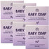 100% Natural LAVENDER CHAMOMILE Baby Soap Bar with Lavender Essential Oil, Organic Chamomile Water, and Shea Butter