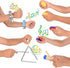 Boxiki kids Musical Instruments Set, 16 PCS - Toddler Educational & Musical Percussion with Tambourine, Maracas & More