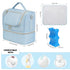 Jaffzora Willow/Eufy/Elvie/Momcozy M5/S12 Pack Wearable Breast Pump Bag with Cooler Compartment Fits for Pro/Medela