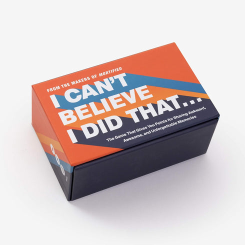Card Games: Clarkson Potter I Can't Believe I Did That - The Game for Sharing Awkward, Awesome Memories