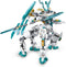 HIGH GODO Dragon Transforming Mech Building Blocks Set, 2 in 1 Warrior