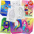 ArtCreativity Mini Coloring Books Bulk - Pack of 20 Small Color Booklets in 5 Designs, Perfect Kids Party Favors