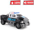 12" 3+ Mighty Fleet Rescue Force Police Pickup Truck Toy with Realistic Lights & Sounds, Durable Construction