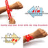 Dinosaur Slap Bracelets for Kids - 6 Pack Party Favors for Boys & Girls Dinosaur Theme Supplies