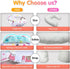 100% Inflatable Nursing Pillow for Breastfeeding Travel Baby Feeding Cushion for Mom Support, Adjustable Waist Strap