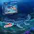 Sets,805 Set,STEM Mosasaur Dinosaurs Building Pcs Ocean Animal Building Toys,Sea Creatures Creativit Model Building