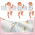 Funnysoft 6 Pcs Newborn Snuggle Strap Adjustable Arms Swaddle Band Baby Belly Band Arms Safe Swaddle Sleep Wrap Blanket