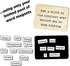 Pack 3+ Ransom Notes Expansion One - The Ridiculous Word Magnet Party Game, Players