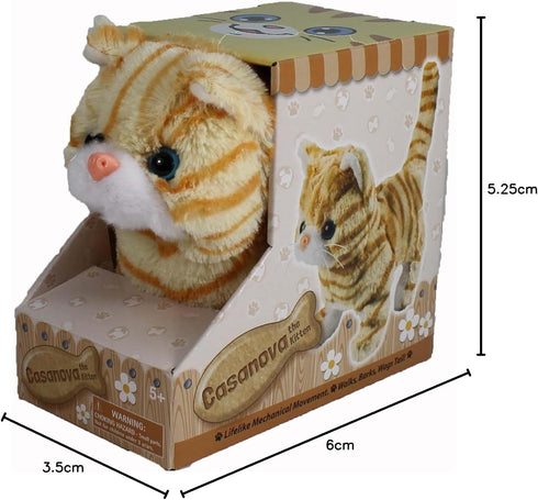 Westminster Casanova The Mechanical Kitten, Orange Striped