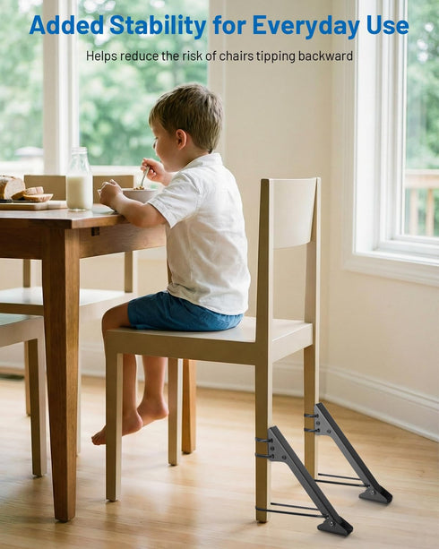FEATCH 2 Pack Anti Tip Stabilizer for Toddler Dining Seat, Childproof Safety Support for Kitchen & Highchair, Balance