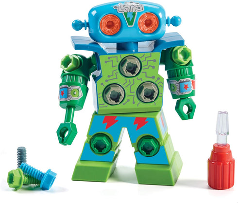 Educational Insights Design & Drill Robot Take Apart Toy, 23-Pieces STEM Toy, Gift for Kids Ages 3+