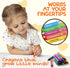 (16 TinyGeeks Jumbo Crayons Colors) Non-Toxic, Washable, Easy-to-Hold Art Supplies for Toddlers and Kids Perfect