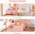 Set, 28 6 3+ ROBOTIME Wooden Dollhouse Furniture PCS Miniature Dollhouse Furniture with Room Kits, Dollhouse